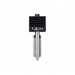 Hotend z dyszą ze stali hartowanej do drukarek Bambu Lab z serii H2, P2S, X2D - 0,4mm