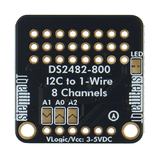 DS2482S-800 - Перетворювач I2C на 1-Wire, 8 каналів - STEMMA QT/Qwiic - Adafruit 6027