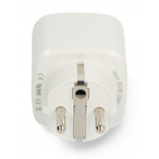 Tuya - Розумна розетка WiFi/Matter - 16A - біла - M18