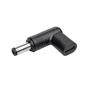 Adapter USB typu C na DC 5,5/2,1mm - wtyczka do zasilacza uniwersalnego - Akyga AK-ND-C02