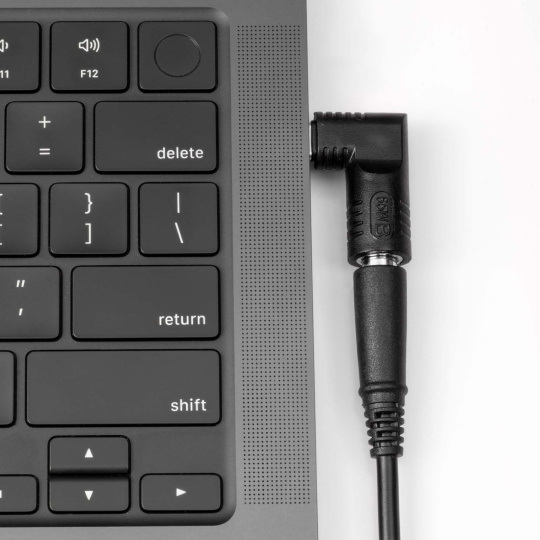 Адаптер DC 7,4/5 мм + штекер к USB Type-C - разъем для адаптера переменного тока - Akyga AK-ND-D02