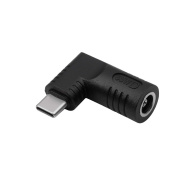 Adapter DC 6,5/4,4mm + pin na USB typu C - gniazdo do zasilacza sieciowego - Akyga AK-ND-D04