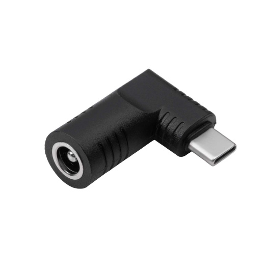 Адаптер DC 6.3/3 мм + pin на USB Type-C - гніздо для адаптера змінного струму - Akyga AK-ND-D05