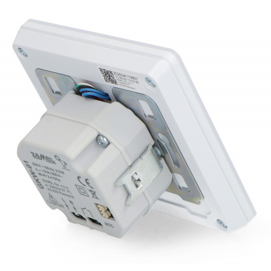 Zamel Supla GKW-01 - контролер опалення зі світлодіодним дисплеєм - WiFi - додаток для Android/iOS - білий