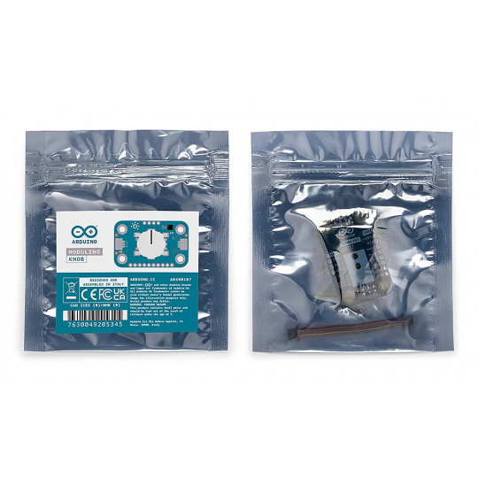 Arduino Modulino Knob - модуль з поворотним енкодером та кнопкою - Qwiic - ABX00107