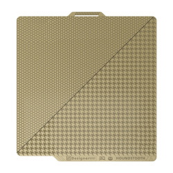 BIQU Panda Dual Textured PEI - magnetyczna nakładka plaster miodu i pepitka - do Bambu Lab X1, X2D, P2, P1 i A1 - 257x257mm
