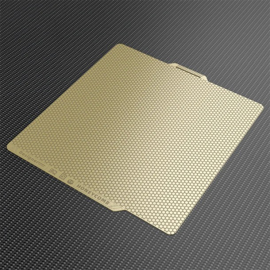 BIQU Panda Dual Textured PEI - двостороннє покриття з візерунком у формі стільників та «гусячої лапки» - для Bambu Lab X1, P2S, P1