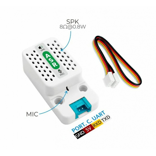 ASR - Модуль розпізнавання голосу AI офлайн - CI-03T - Модуль розширення пристрою - M5Stack U194