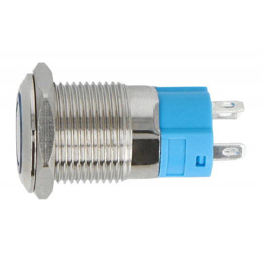 Бістабільний перемикач ON-OFF - 2A/250V - плоский - синій