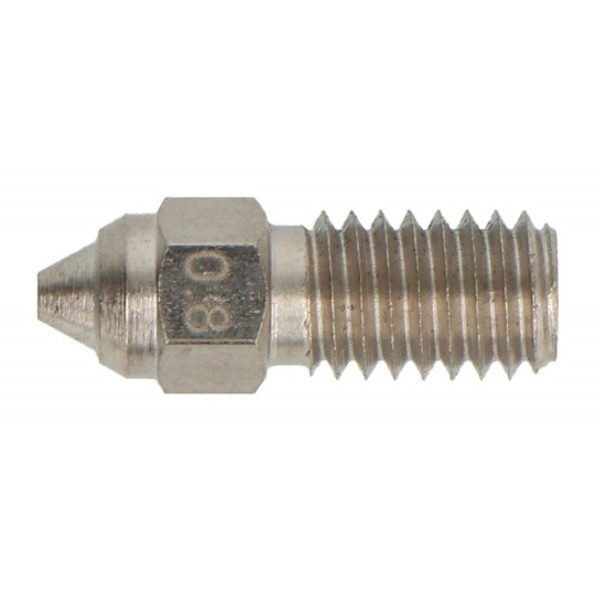 Насадка 0,8 мм для 3D-принтерів Elegoo Neptune 4/4 Pro - нитка 1,75 мм - загартована сталь