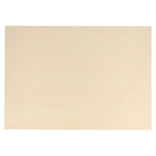 Фанера з тополі - 6 мм - 210x297 мм - 5 шт.