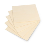 Sklejka topolowa - 3mm - 110x120mm - 5szt.