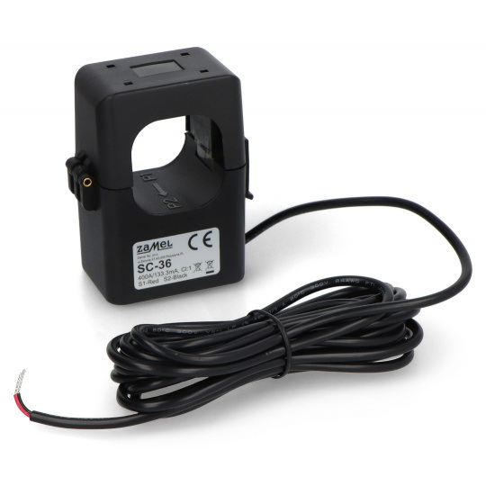 Трансформатор струму для MEW-01 - 400A/133.3mA - WiFi - Zamel SC-36