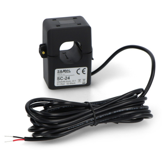 Трансформатор струму для MEW-01 - 200A/66.6mA - WiFi - Zamel SC-24