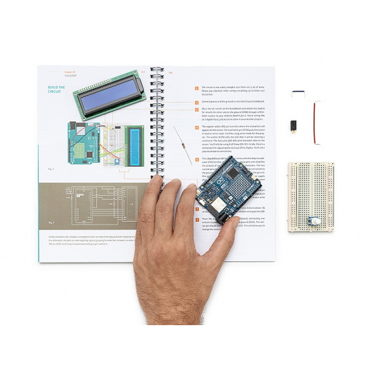 Стартовий комплект Arduino R4 K000007_R4 - офіційний стартовий комплект з платою Arduino Uno R4 WiFi