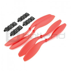 Śmigła SF Props 12 x 4.5 - 4 szt. czerwone