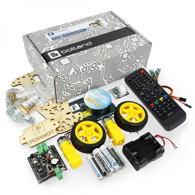 Zestaw do budowy robota + bezpłatny kurs ON-LINE