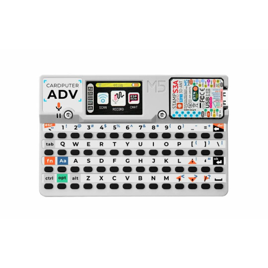 M5Stack Cardputer Adv Version — портативный компьютер с модулем M5Stamp S3A — ESP32-S3FN8 — M5Stack K132-Adv
