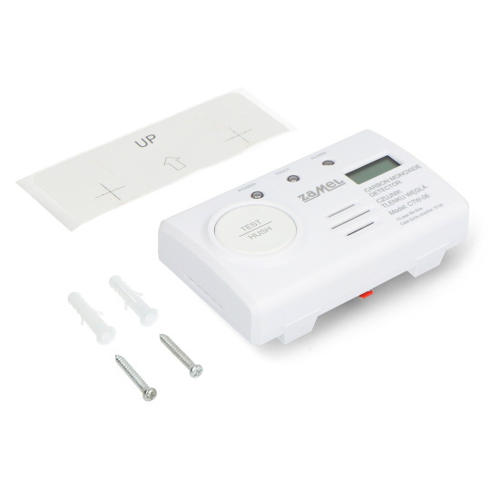 Детектор чадного газу на батарейках - Zamel Gardi CTW-06