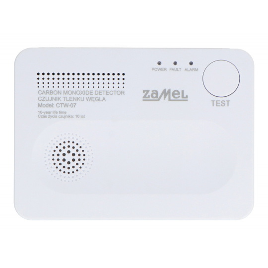 Датчик чадного газу на батарейках - Zamel Gardi CTW-07