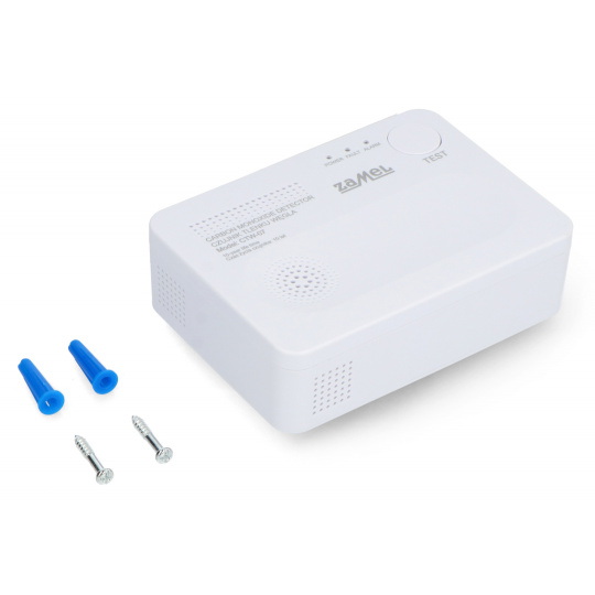 Датчик чадного газу на батарейках - Zamel Gardi CTW-07