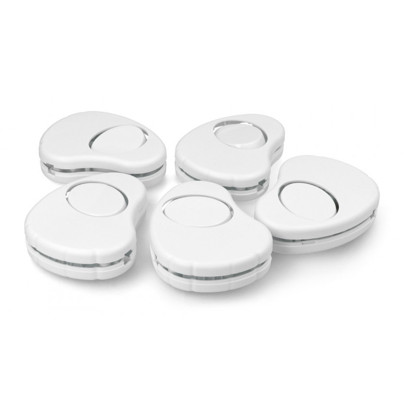 Przełącznik przelotowy nożny PN30 230V - biały - 5szt.