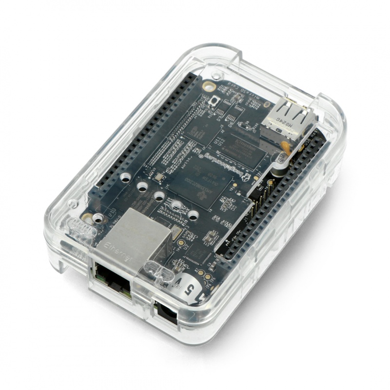Obudowa BeagleBone Black - HQ przezroczysta