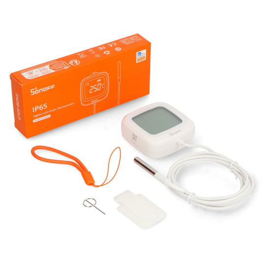 Sonoff SNZB-02LD IP65 - розумний датчик температури з зондом - ZigBee - додаток для Android/iOS