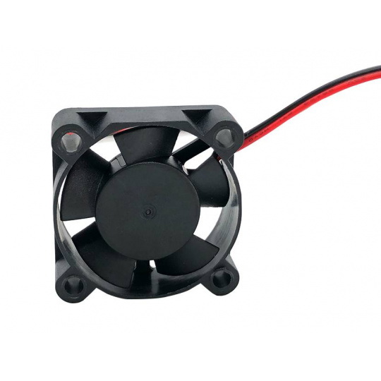 Вентилятор 12V 30x30x10mm 2 дроти - подвійний кульковий підшипник