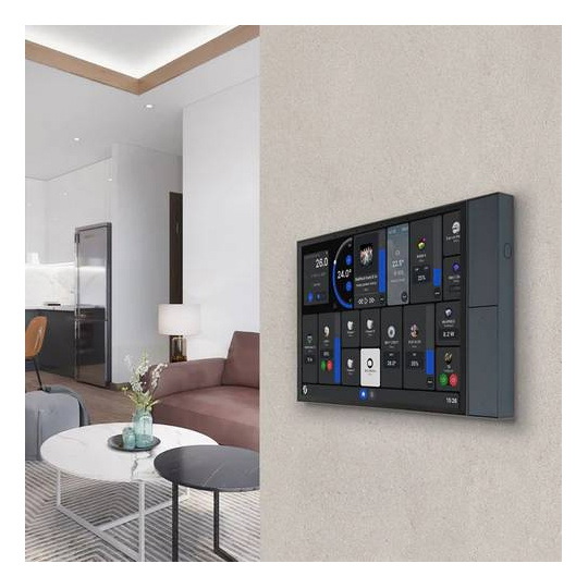 Настінний дисплей Shelly XL - Розумна панель керування з реле WiFi/Bluetooth 5A - Сірий