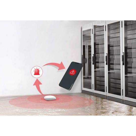 Міні-датчик точкового затоплення LoRaWAN IP67 - Milesight WS303