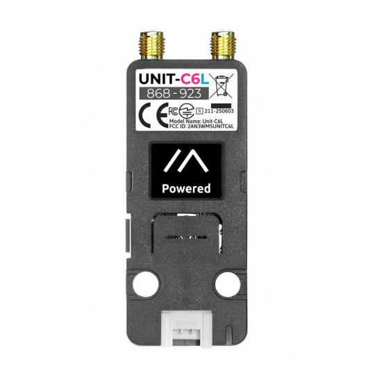 Unit C6L — модуль LoRa для Meshtastic — SX1262, ESP32-C6 — M5Stack U202
