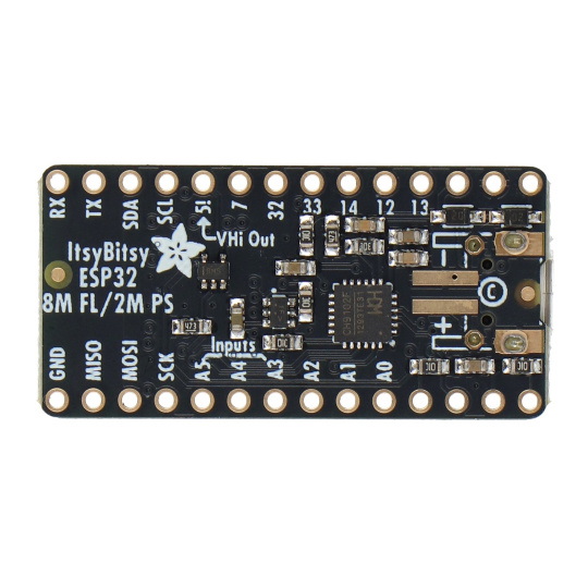 ItsyBitsy ESP32 - антена для друкованої плати - плата з мікроконтролером ESP32-PICO-MINI-02 - 8 МБ флеш-пам'яті + 2 МБ PSRAM - Ada
