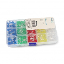 Zestaw diod LED 5mm -...