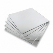 Plexi srebrne lustro - 3mm - 200x200mm - 5szt.