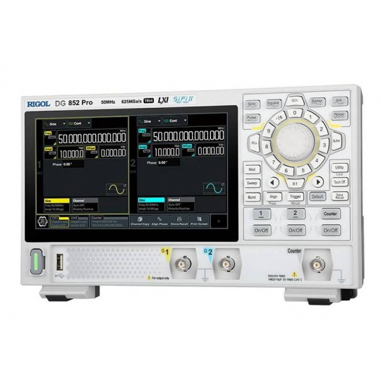 Генератор довільних коливань Rigol DG852 Pro 50 МГц - 2 канали