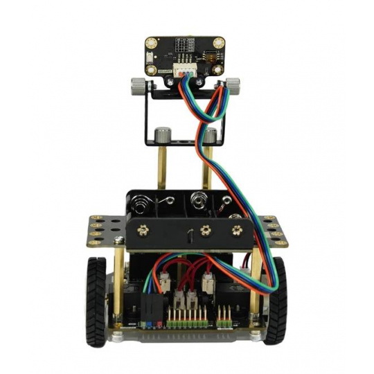 Maqueen Plus V3 — продвинутый образовательный робот для STEM-образования с матричной лазерной навигацией для micro:bit — DFRobot M