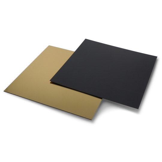 Гравірування ламінату - золото - 1,6мм - 300х300мм - 5 шт.