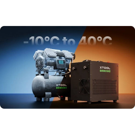 xTool Selected Air Compressor & Air Dryer - осушитель и компрессор для систем MetalFab