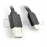 Przewód USB A - microUSB Blow - 1 m - zdjęcie 2