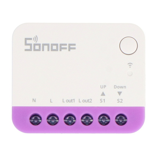 Sonoff MINI-RBS — интеллектуальный контроллер для рулонных штор с Wi-Fi/Matter — 2 шт.