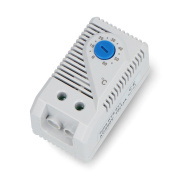 Termostat na szynę DIN - 250V 10A - Qoltec 54505