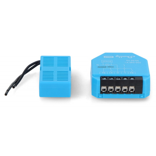 Shelly 1L Gen3 - 1-канальне реле 230VAC без N - WiFi/Bluetooth