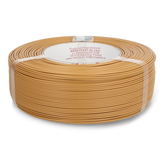 Набор для заправки PLA-пластика Filament Rosa3D Refill PLA Starter 1.75mm 1kg - светло-коричневый