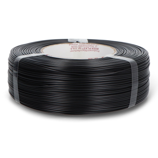 Набор для заправки PLA-пластика Filament Rosa3D, стартовый объем 1,75 мм, 1 кг - черный.