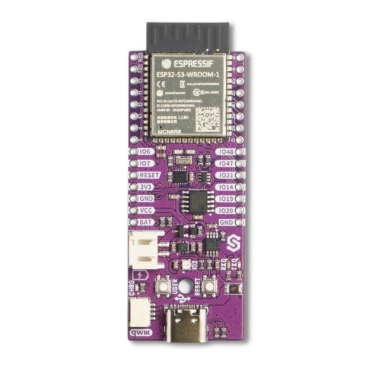 NULA DeepSleep ESP32-S3 - плата разработки WiFi + Bluetooth - без разъемов - припаяна 333352