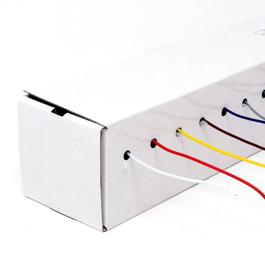 Комплект проводов 22AWG — различных цветов — 7,6 м x 10 шт.