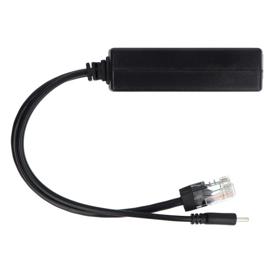 Розгалужувач PoE для Raspberry Pi - живлення Ethernet LAN RJ45 на USB Type-C - Joy-IT