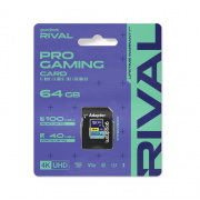 Karta pamięci Goodram RIVAL M3AA microSD 64GB 100MB/s klasa A2 V30 z adapterem