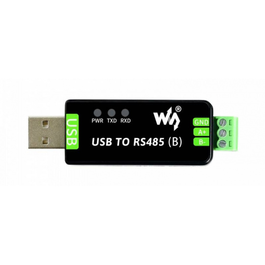 Промисловий перетворювач USB - RS485 (B) - Waveshare 22456